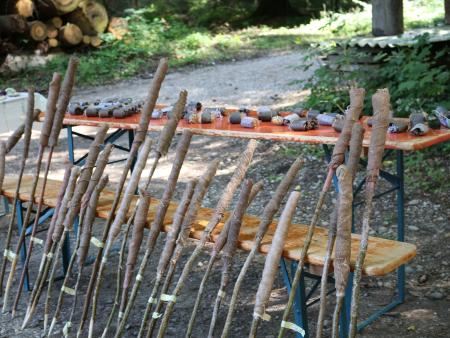 Wachsfackeln fürs nächste Fest