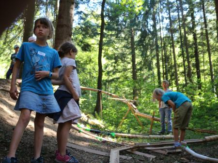 letzte Tests bei der Kügelibahn