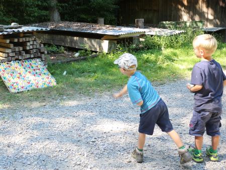 die Ehrgeizigen üben später noch