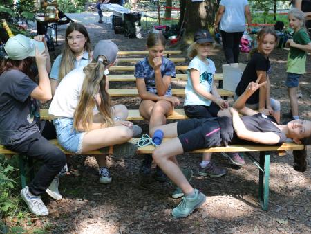 Jungleiter brauchen eine Pause