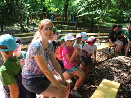 Wir warten mit Spannung auf das Abschlussfest