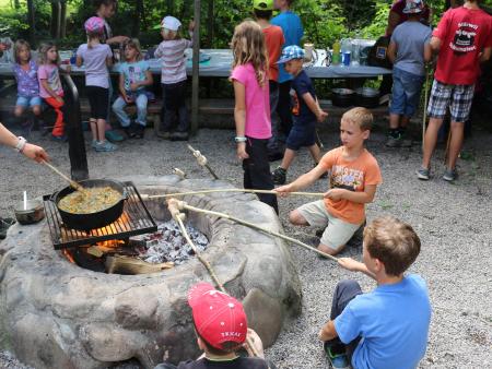 Lagerblog der Kindertage im Lanterswilerwald 2021