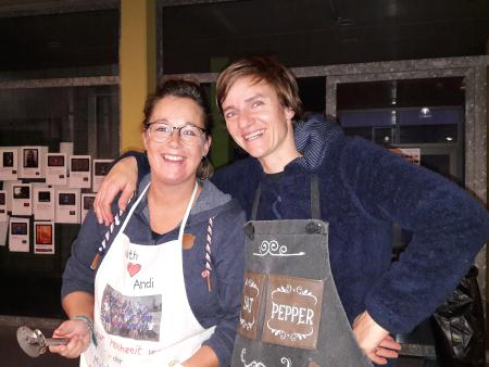 Fleissiges Küchenteam