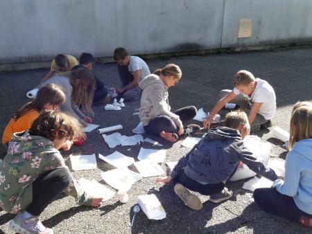 Vorbereitung für die Mehlschlacht