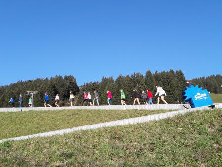 Lauf zum Stafettenplatz