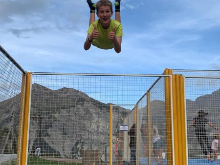 Trampolinspring-Talent