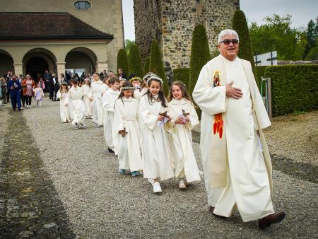 Auszug aus der Kirche