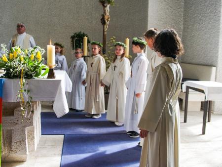 Segen mit Pfarrer Marcel Ruepp