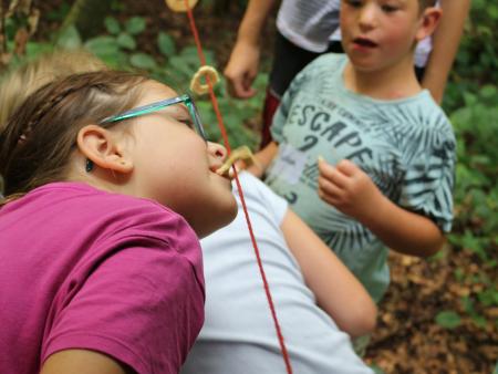 Guetzli knabbern ohne dass sie runter fallen