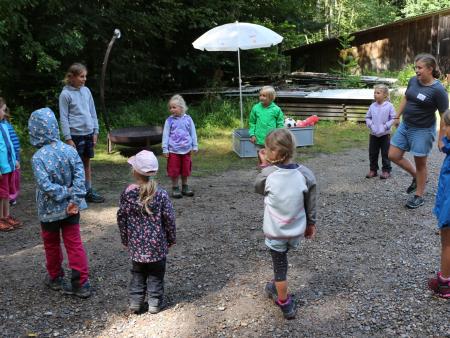 Kennenlernspiele mit Gross und Klein