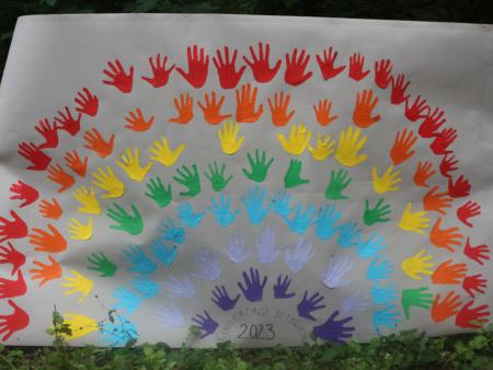 Regenbogen als Zeichen