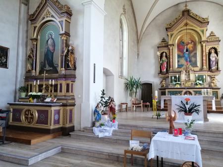 Kirche Bettwiesen Altar