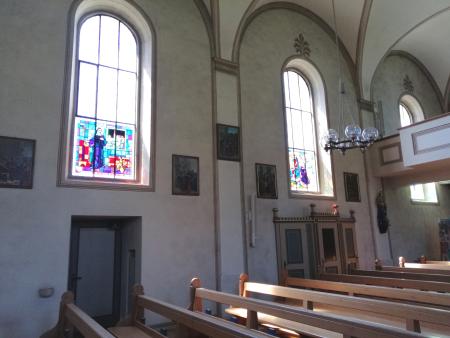 Kirche Bettwiesen innen