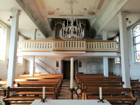 Kirche Heiligkreuz Empore