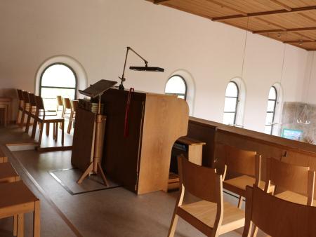 Kirche Wertbühl Empore