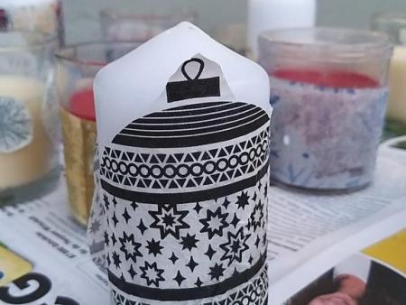 Wunderschöne Weihnachtskugel